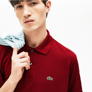 lacoste-polo-rood